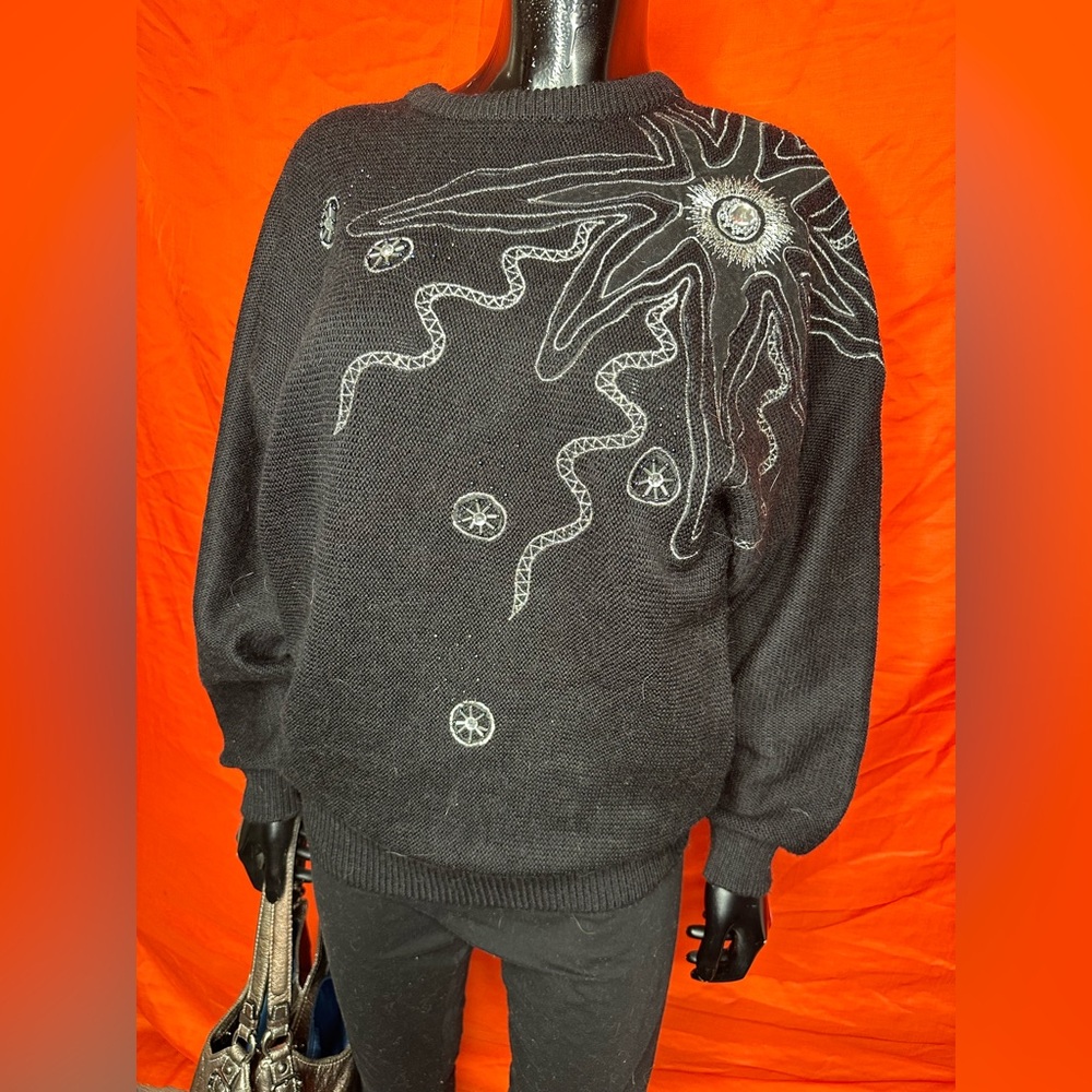 Vintage Embroidered Sweater